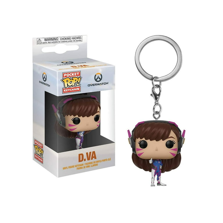 Funko Pop! Keychain: Overwatch - D. Va - Walmart.com