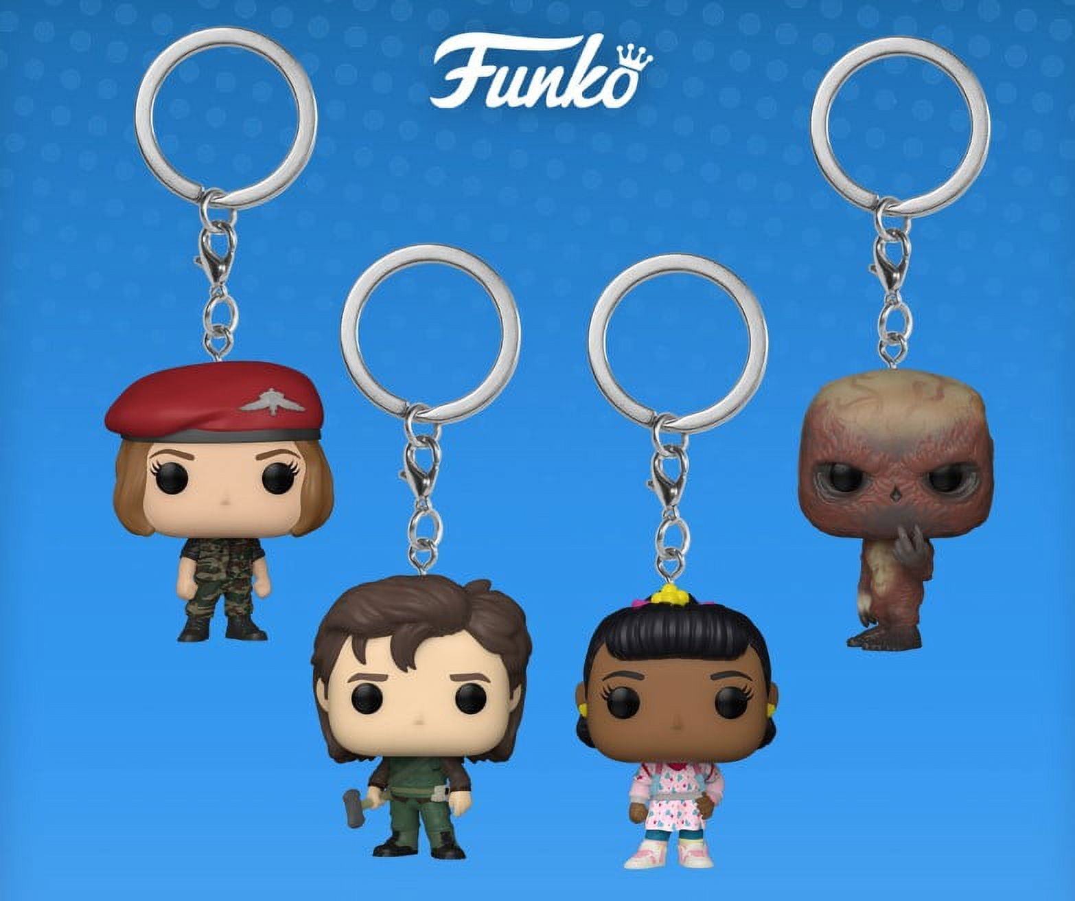 Funko Pocket Pop! Keychain - Stranger Things Robin portachiavi 4cm -  Oggetti Fantastici