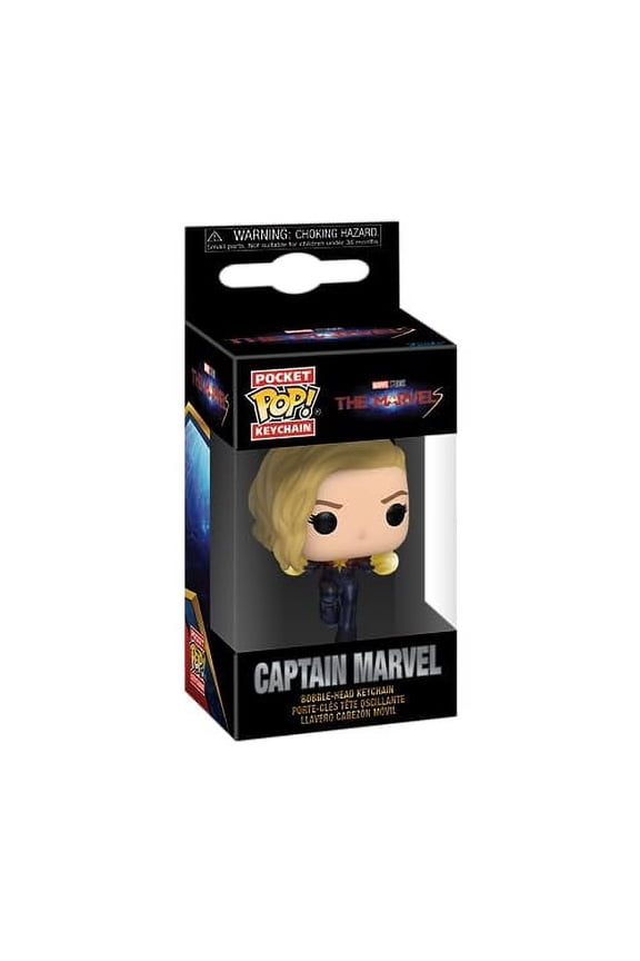 Pop! Keychain: The Marvels - Captain Marvel