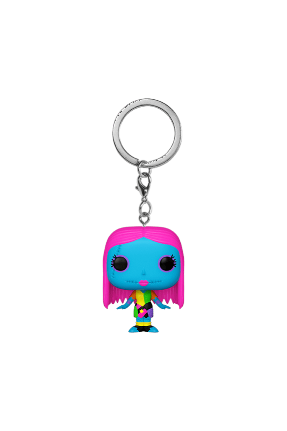 Pop! Keychain: The Nightmare Before Christmas Blacklight - Sally