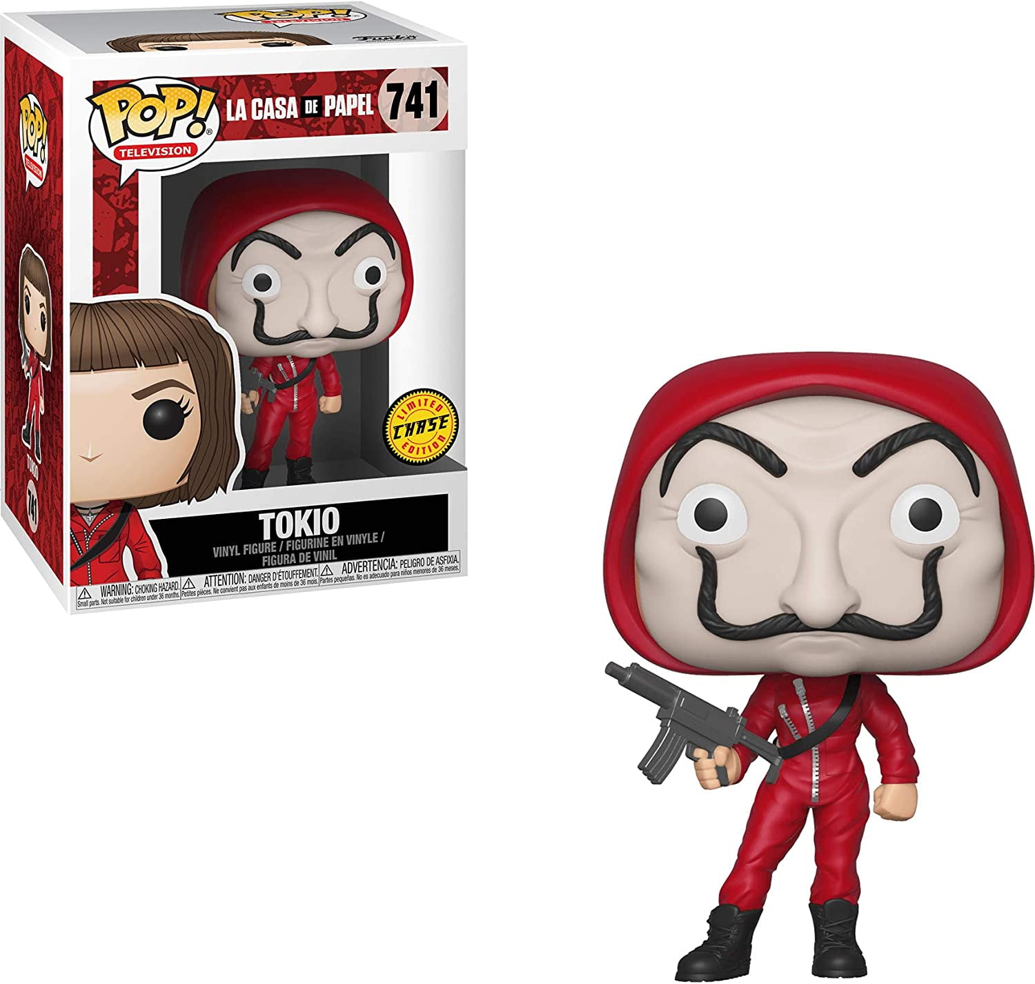 アメコミ Funko Pop!LA CASA DE PAPEL 741 CHASE Funko Pop! La Casa De Papel Tokio Limited Chase Edition#741