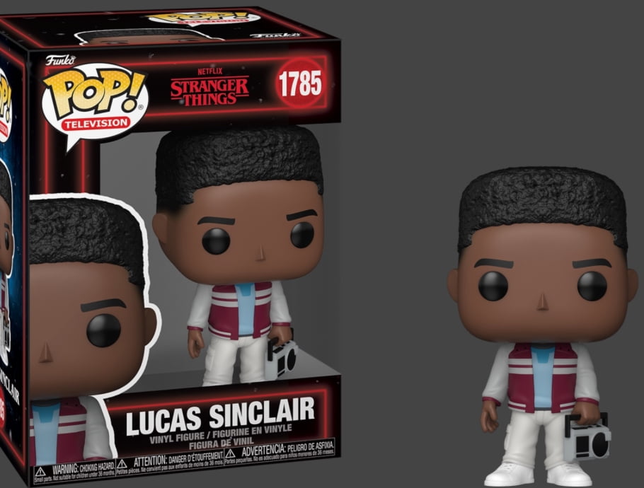 Funko Pop Lucas Sinclair Stranger Things Season 5 Vinyl Figure
