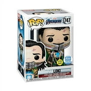 Funko Pop Marvel 747 Avengers Endgame Loki Glow in Dark Exclusive Bobble-Head
