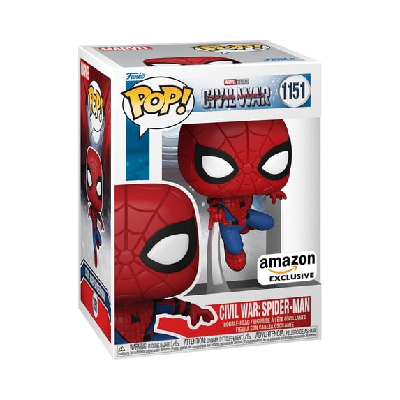 Funko Pop! Marvel: Captain America: Civil War Build A Scene - Spider-Man, Exclusive, Figure 9 of 12