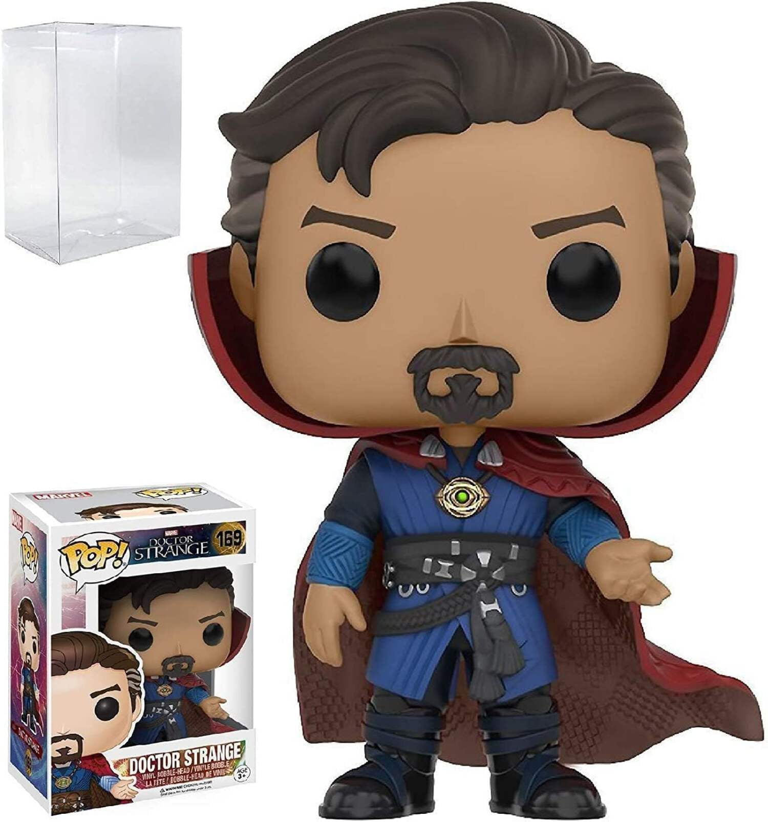 Funko Pop! Dr. Strange #169 Bobblehead Vinyl Figure, Marvel Comic