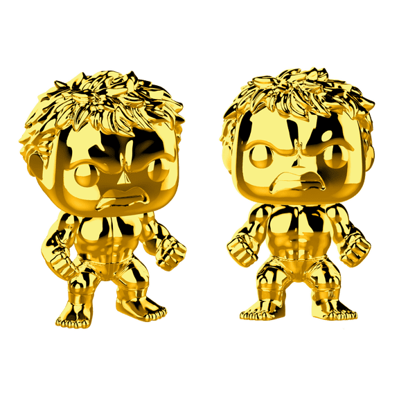 Funko Pop! Marvel: Marvel Studios 10 - Hulk (Chrome Gold)