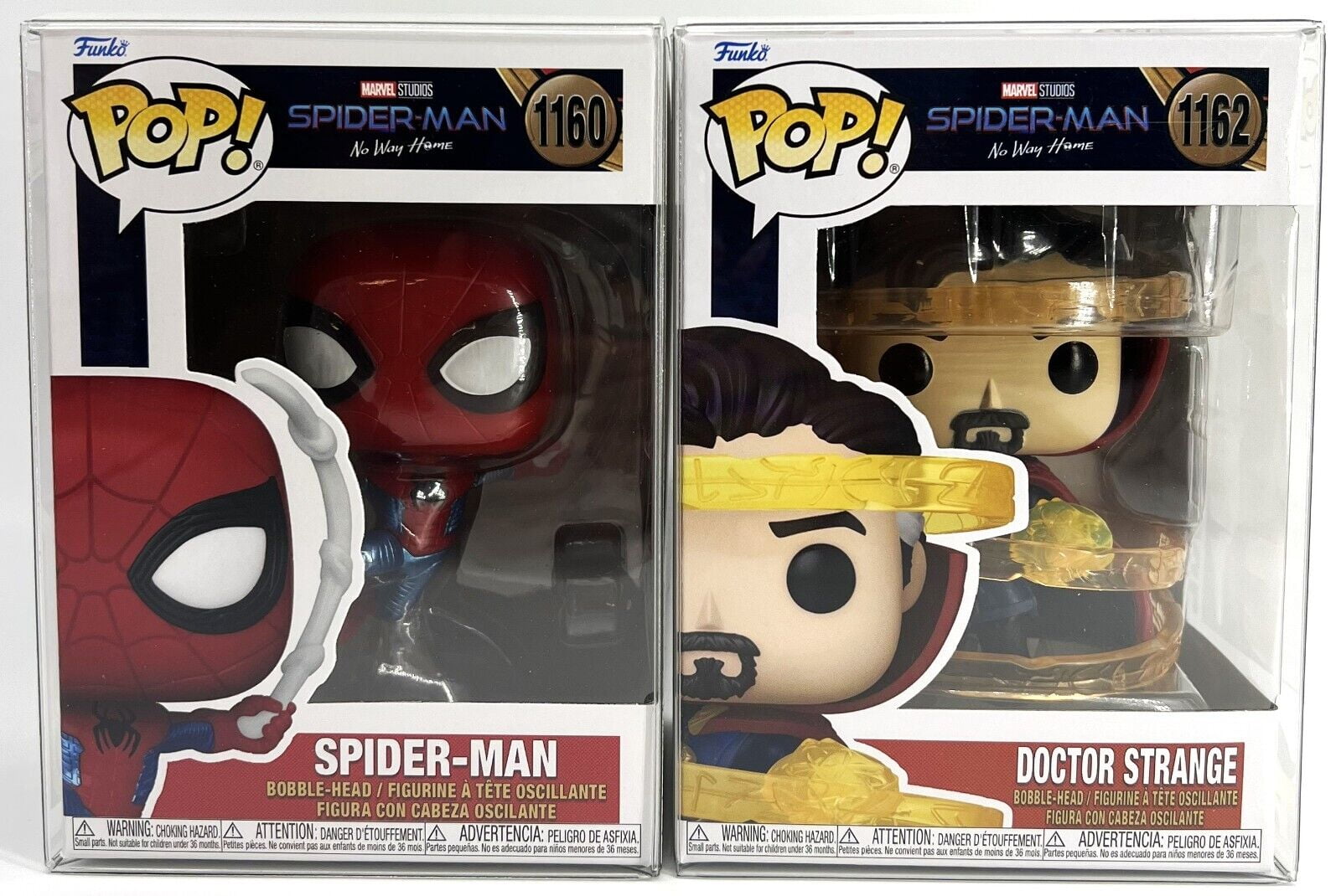 Funko Pop! Marvel Spider-Man NWH Spider-Man #1160 & Doctor Funko Pop! Marvel Spider-Man NWH Spider-Man #1160 & Doctor