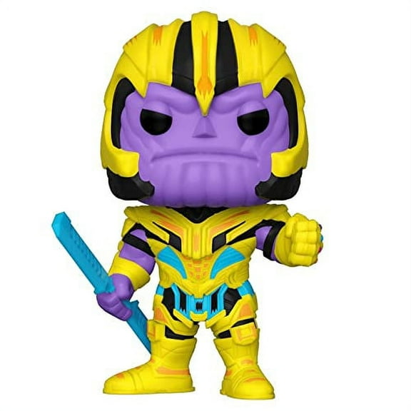 Pop Marvel Avengers Endgame 3.75 Inch Action Figure Exclusive - Thanos Blacklight #909