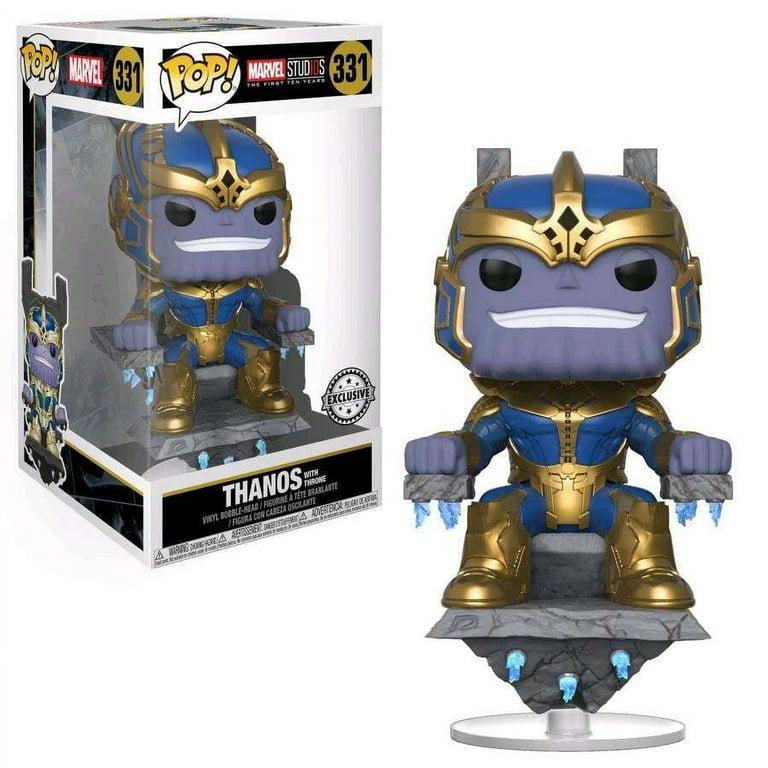 POP！ 331 マーベル10周年 331 サノス 台座バージョン Funko Pop! Marvel Thanos on Throne #331 Multicolor