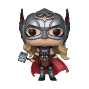 Funko Pop! Marvel: Thor Love and Thunder - Mighty Thor Vinyl Bobblehead