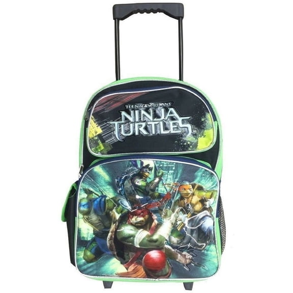 Backpack - Ninja Turtles - Large 16 Inch - Rolling - Movie
