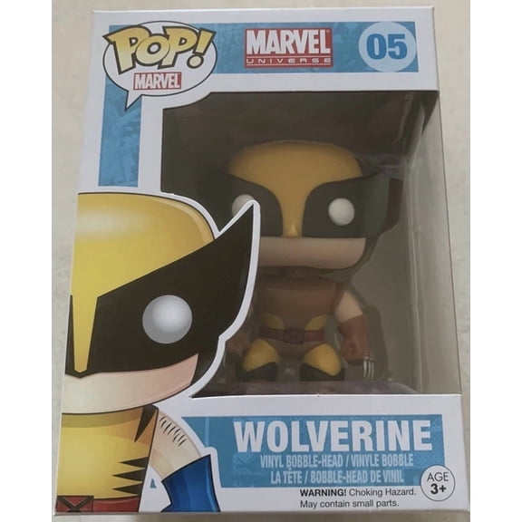 Funko Pop! Marvel Universe Wolverine Brown Suit Vinyl Bobble-Head