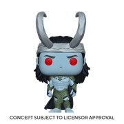 Funko Pop! Marvel What If…? Frost Giant Loki Vinyl Bobblehead, 5.25-inches