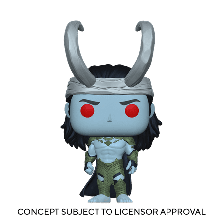 Funko Pop! Marvel What If…? Frost Giant Loki Vinyl Bobblehead, 5.25-inches