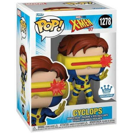 Funko Pop! Marvel X-Men Cyclops Exclusive 1278 Clear protector and Box Include