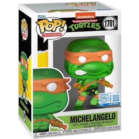 Funko Pop Michelangelo 1701 Exclusive Vinyl Figure