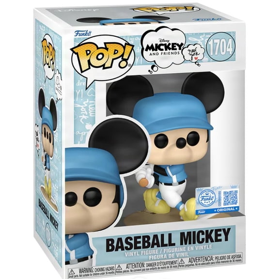 Funko Pop! Mickey Mouse - Baseball #1704 - New York