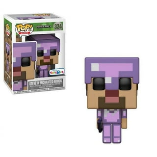 ゲームキャラクター Funko Minecraft Steve in Enchanted Armo Funko Minecraft POP Games Steve in Enchanted Armor Exclusive