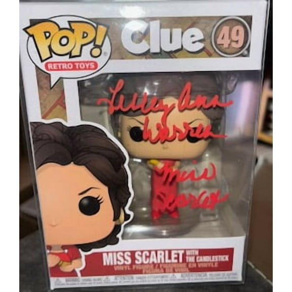 Funko Pop! Miss Scarlet 49 Autographed Vinyl Figure