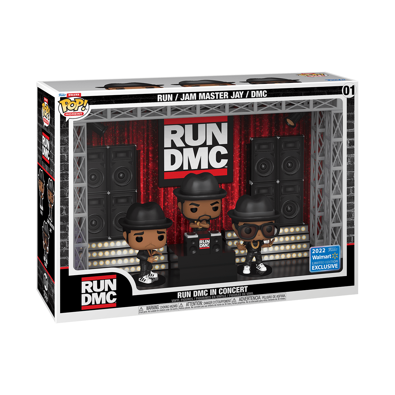 Funko POP New Arrival Rapper RUN DMC JAM MASTER JAY ACTION TOY FIGURES  Vinyl Figure Doll Model CollectibleToys WITH BOX