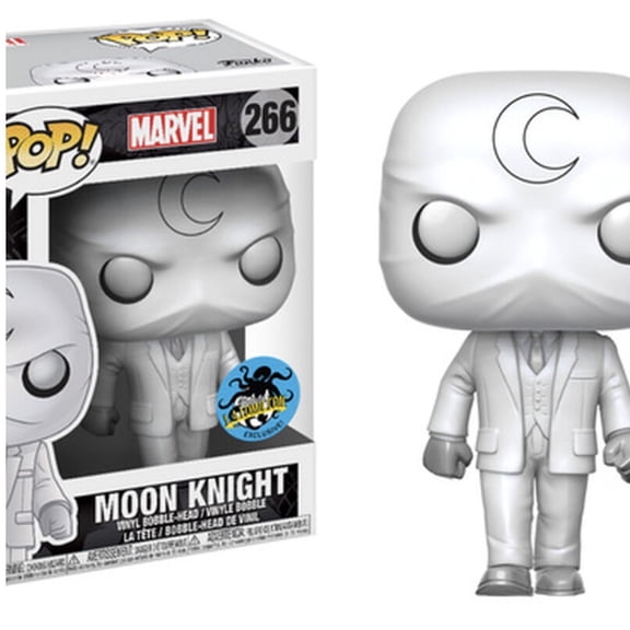 Funko Pop Moon Knight Bobble-Head Vinyl Figure 266 LA Comic Con Exclusive