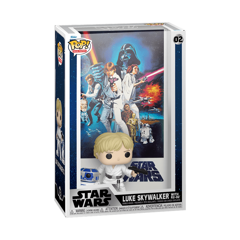 Funko Pop! Star Wars A New Hope Movie Poster with Luke Skywalker