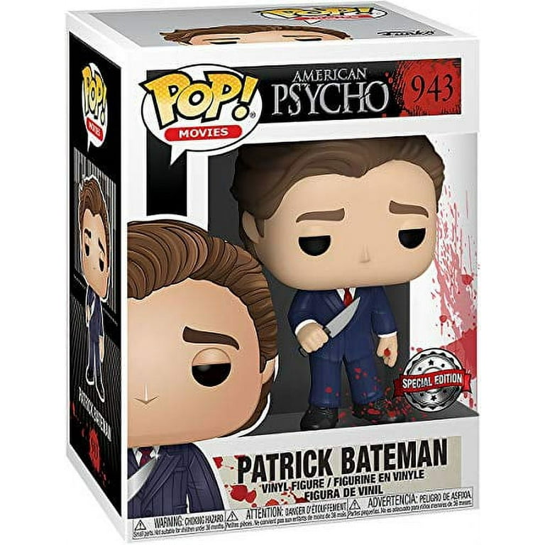 Funko Pop! Movies American Psyco Patrick Bateman in Suit with Knife  Exclusive