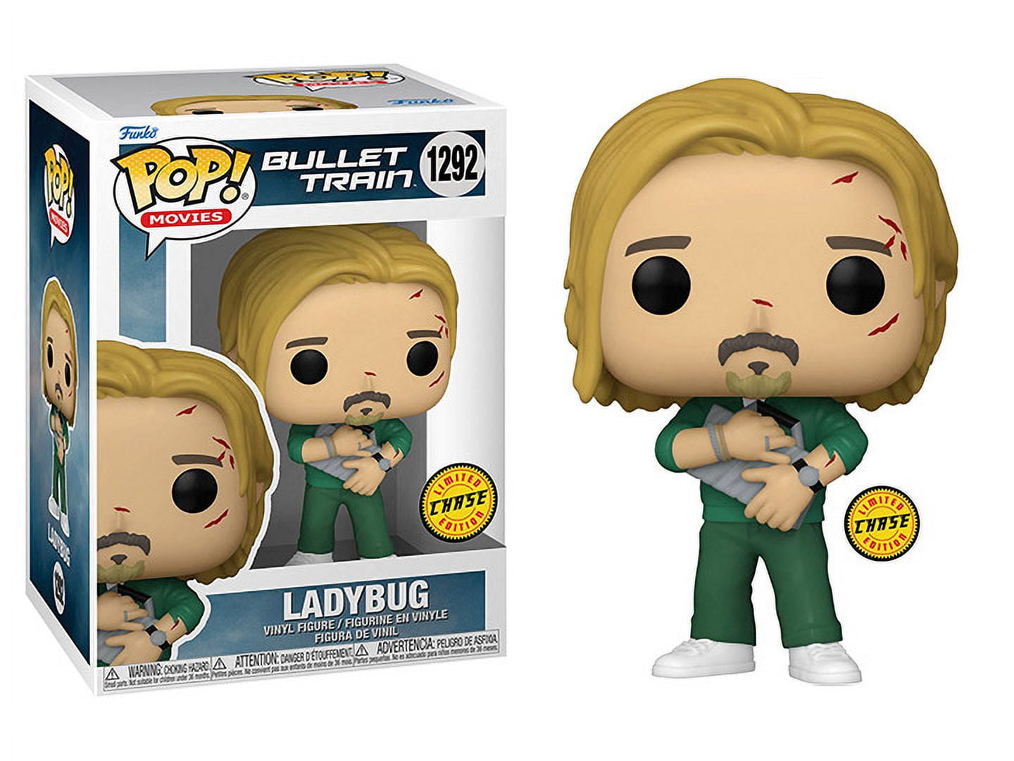 Funko Pop! Movies: Bullet Train - Ladybug #1292 Chase Vinyl Figure