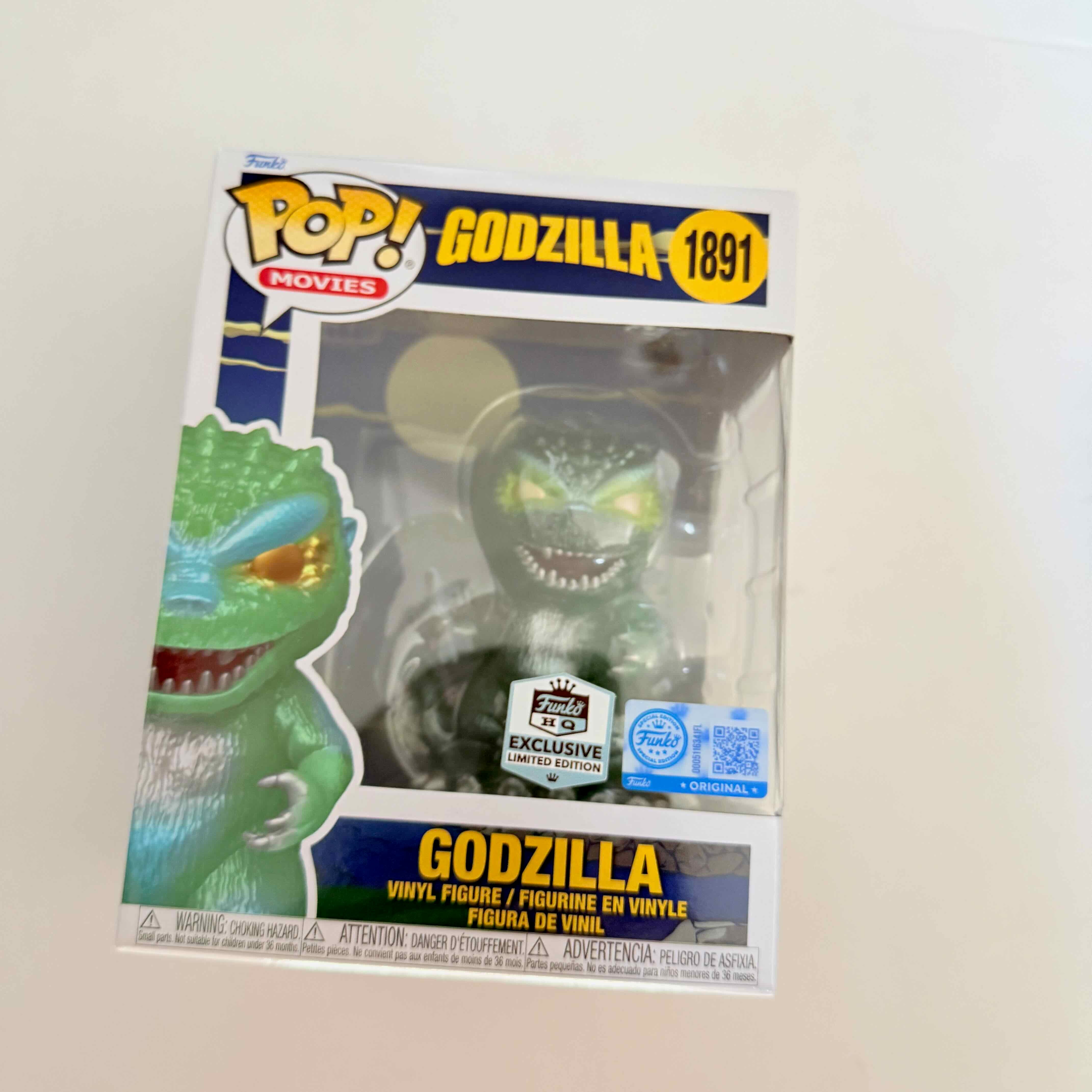 Funko Pop! Movies Deluxe #1891 Godzilla - Walmart.com