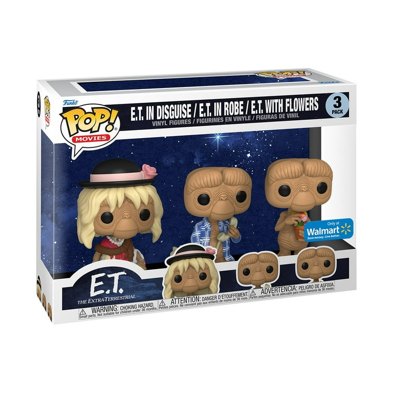 Funko Pop! Movies: E.T. 40th Anniversary - E.T. 3 Pack Vinyl