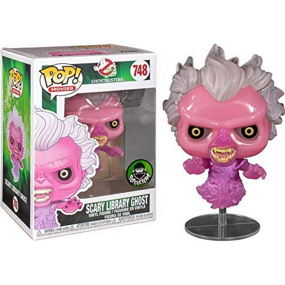 Funko Pop! Movies: Ghostbusters - Scary Library Ghost (Translucent) Exclusive
