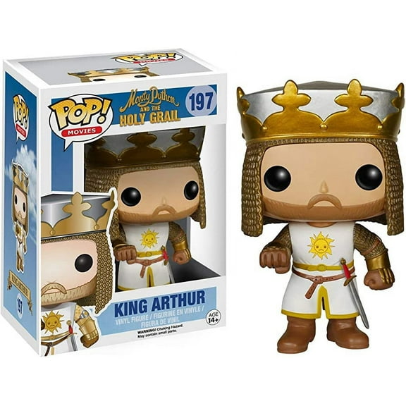 Funko Pop! Movies: Monty Python and The Holy Grail - King Arthur #197 Vinyl Figure
