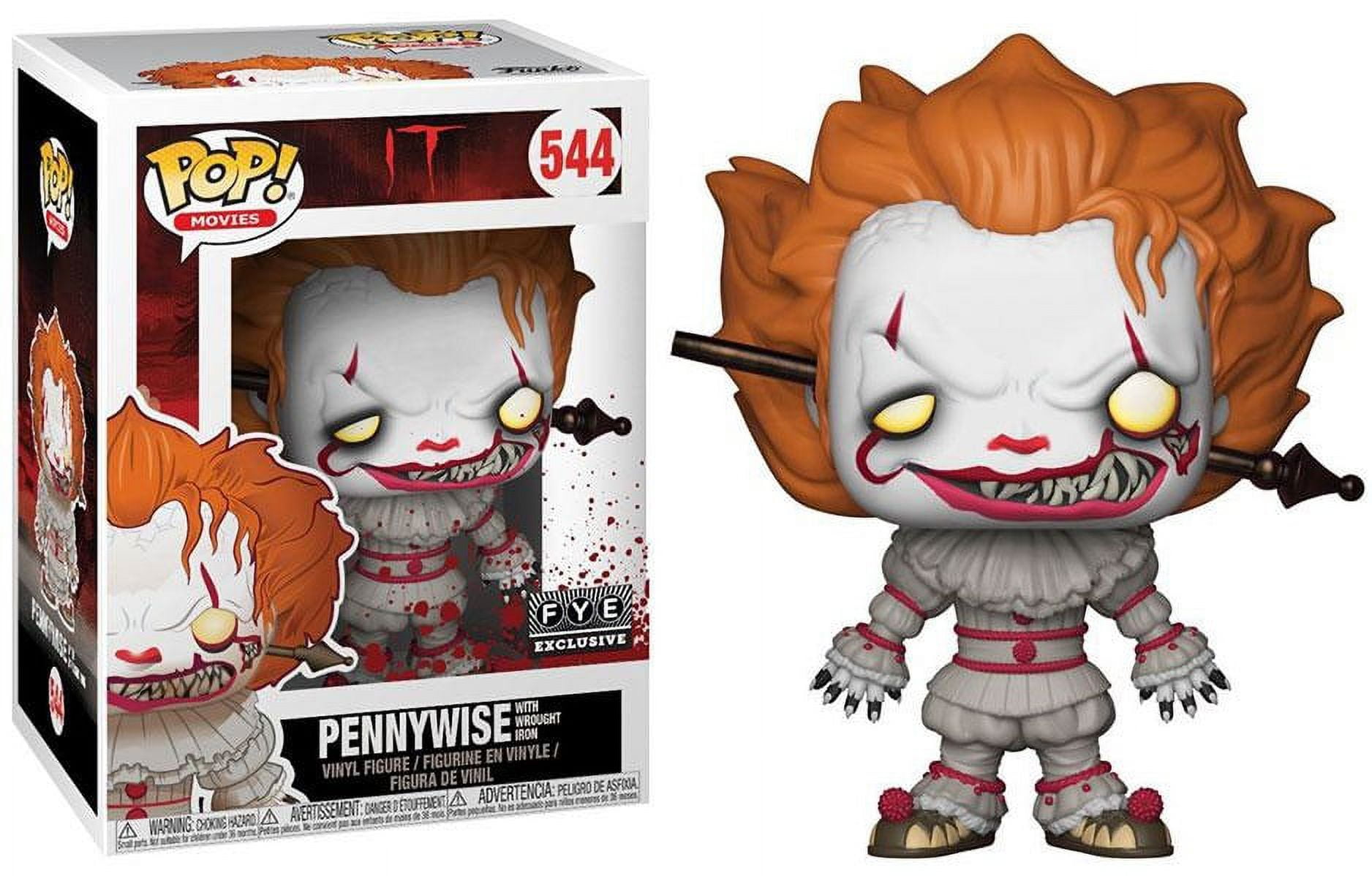 Funko Pop Movies: Pennywise with Wrought Iron Collectible Funko Pop Movies: Pennywise with Wrought Iron Collectible