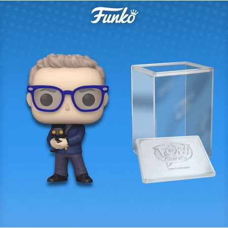 Funko Pop! Movies: The Matrix 4 - The Analyst Vinyl Figure (Walmart Exclusive) (+ Pop! Stacks Plastic Protector)