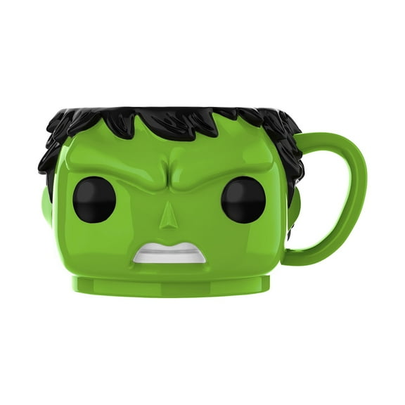 Funko Pop! Mug: Marvel - Hulk Ceramic Mug 16oz (Walmart Exclusive), Green