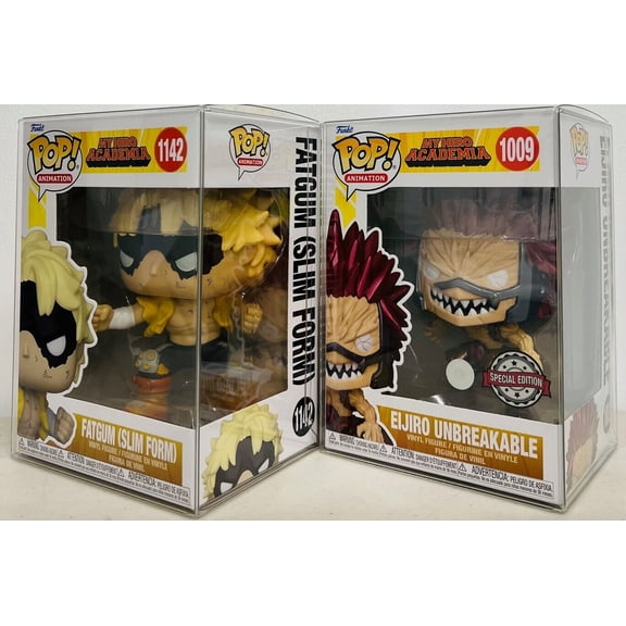 Funko Pop! My Hero Academia Fatgum Slim Form #1142 Eijiro #1009 Special Edition