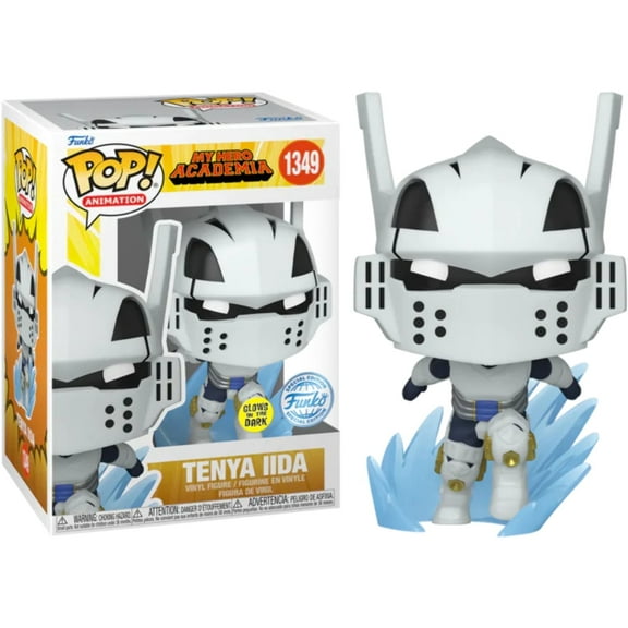 Funko Pop! My Hero Academia: Tenya Iida Glow-in-The-Dark Vinyl Figure Exclusive