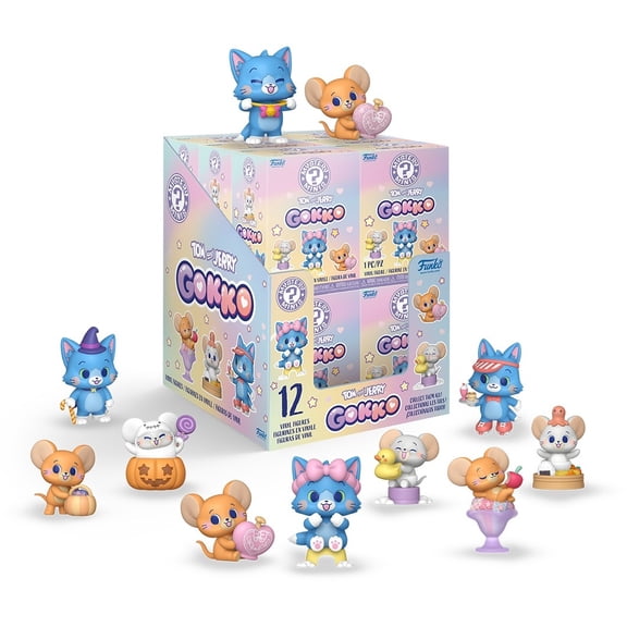 Funko Mystery Minis: Tom & Jerry Gokko (One Random Mystery Mini Per Purchase)