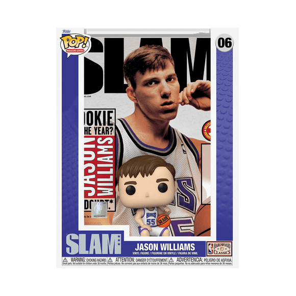 Funko Pop! NBA Cover: SLAM - Jason Williams Vinyl Figure