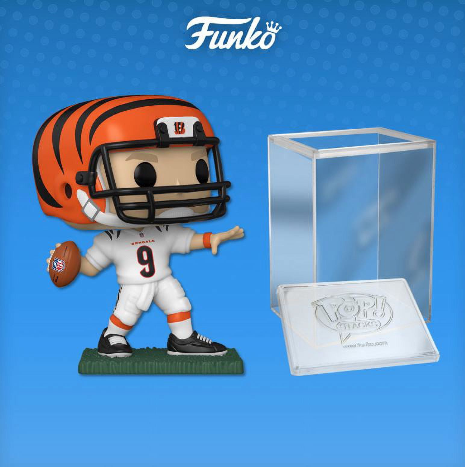  Joe Burrow (Cincinnati Bengals) Funko Pop! NFL Series 9 :  Funko: Sports & Outdoors