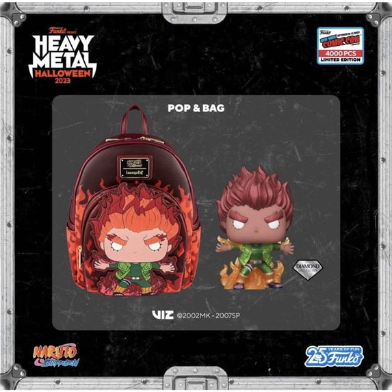 Funko Pop NYCC 2023 Naruto Might Guy (Eight Inner Gates) LE 4000 PCS With Bag