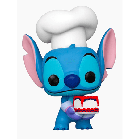 Funko Pop! Disney Lilo & Stitch: STITCH AS BAKER (Convention Exclusive) + Protector