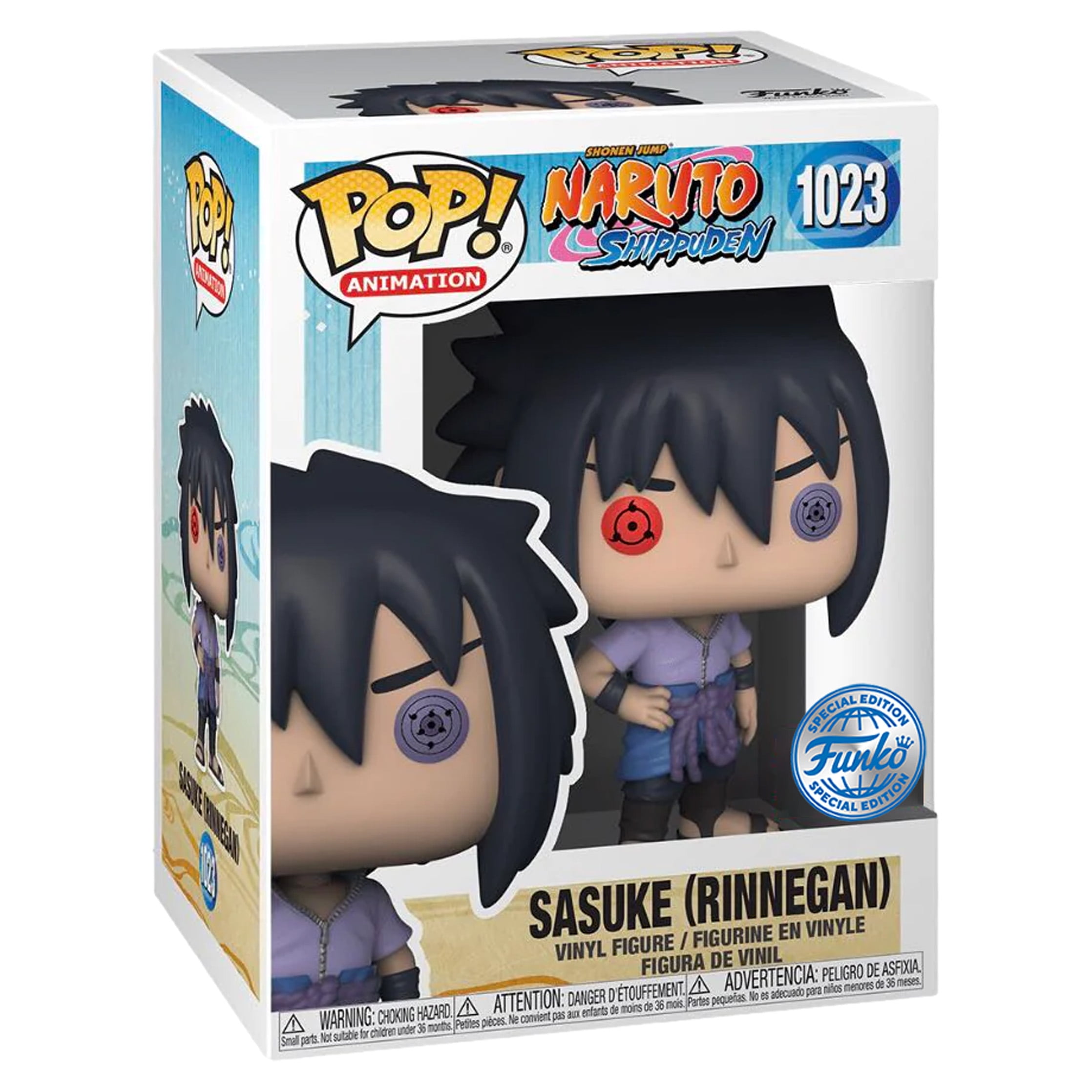 Funko Pop! Naruto Shippuden: Sasuke Uchiha Rinnegan AAA Exclusive 