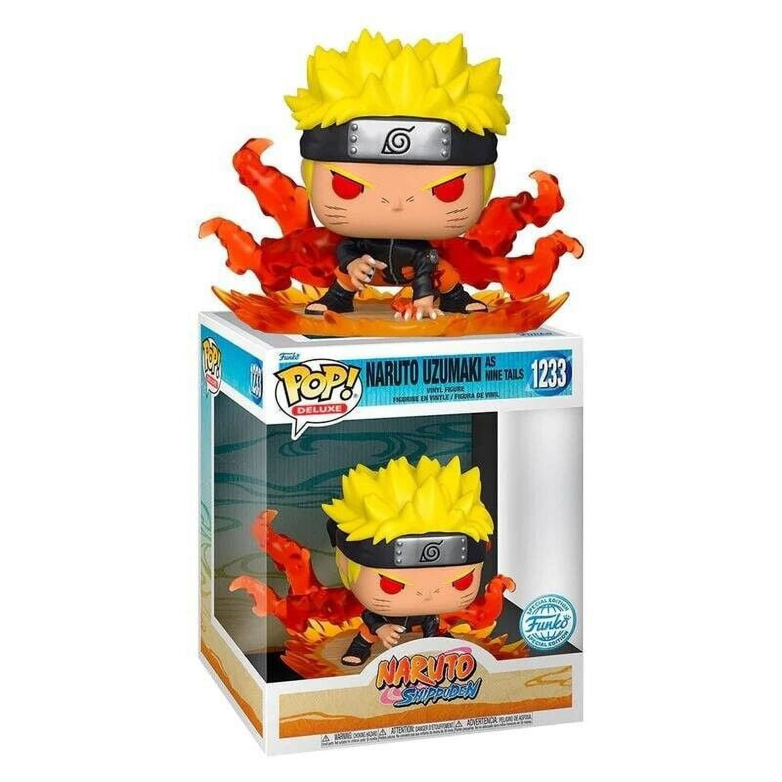 Funko Pop! Deluxe Naruto Shippuden Naruto Uzumaki as Nine Tails 2022 LACC  Hot Topic Exclusive Figure #1233 - US