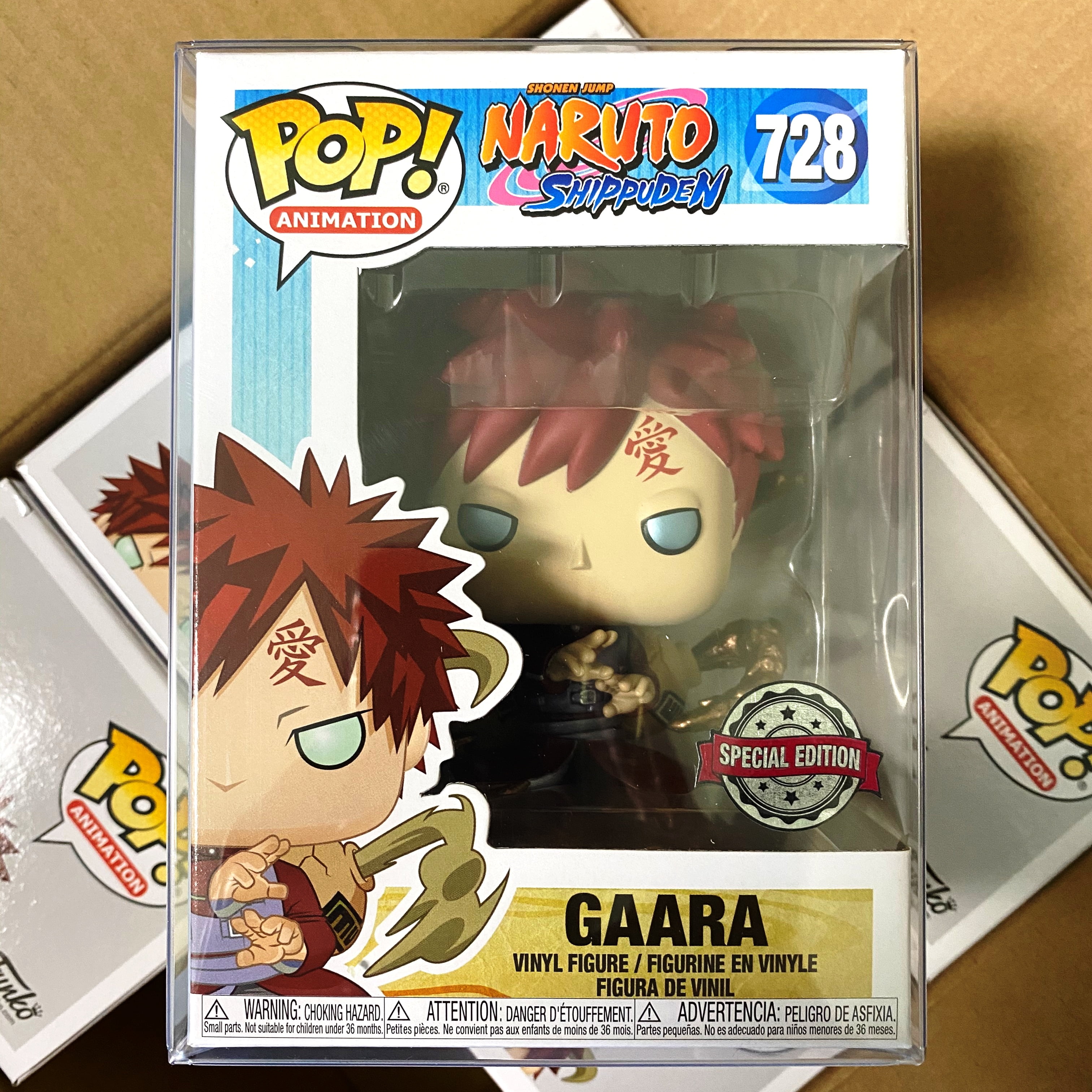 Naruto Shippuden: Metallic GAARA Special Edition Funko Pop w/ Protective  case