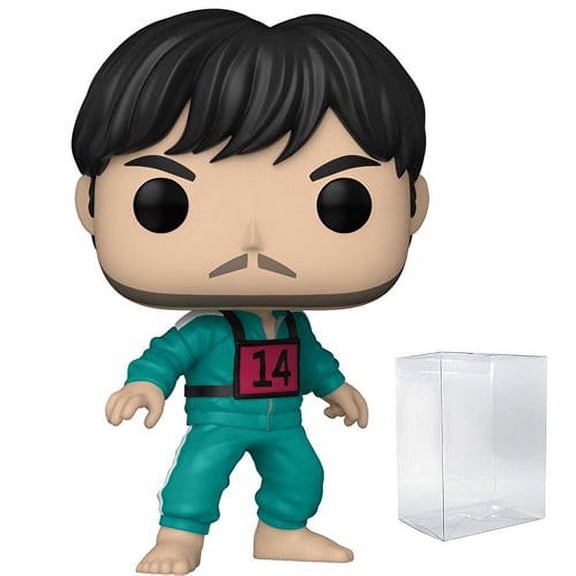 Funko Pop! Netflix (Squid) Game Player 218: Cho Sang-Woo #1225 + Protector