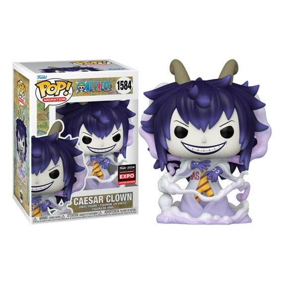 Funko Pop! One Piece Caesar Clown #1584 Chicago C2E2 2024 Exclusive