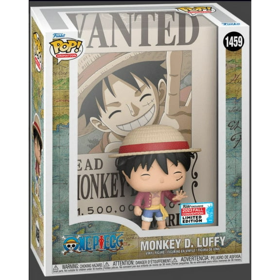 Funko Pop! Poster Animation: One Piece - Monkey D. Luffy 2023 Fall Convention Exclusive