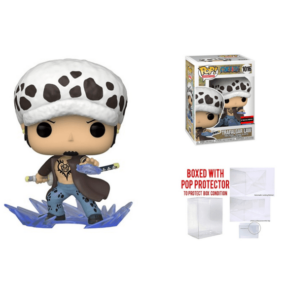 Funko Pop! One Piece Trafalgar Law Room Attack Vinyl Figure #1016 - AAA Anime Exclusive - Boxed with Pop Protector