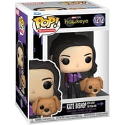 Funko Pop! POP & Buddy: Hawkeye - Kate Bishop with Lucky the Pizza Dog Vinyl Bobblehead
